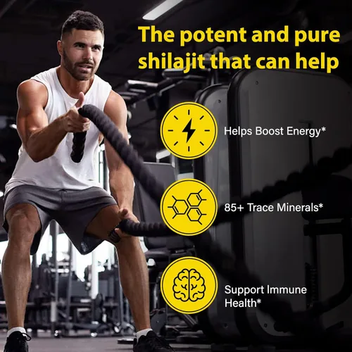 Vista 8 de O NATURE . ZIRAN Gomitas Shilajit para hombres y mujeres, gomitas de oro Shilajit ricas en Ashwagandha, Gokshura con más de 85 minerales, sabor