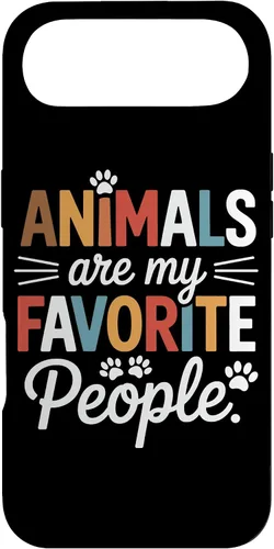 Vista 26 de Pet Parent Animals are My Favorite People Fur Family Case for iPhone XR