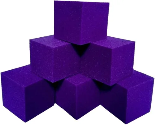 Vista 11 de RaceCityFoam Foam Pits Cubes/Blocks (108pcs) High Density Foam Pit Cubes Blocks, Multiple Size Available, Multiple Colors Available, Made in USA
