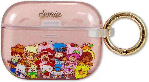 Vista 15 de Sonix Funda para AirPods Pro 2 y Pro 1 (1ª/2ª generación) - Cubierta rígida con llavero, carga inalámbrica Brown Tort marrón (Brown Tort)