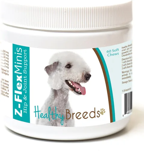 Vista 61 de Healthy Breeds Affenpinscher Z-Flex Minis - Masticables suaves para cadera y articulaciones, 60