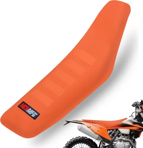 Vista 10 de Funda blanda universal de agarre para todas las motocicletas de tierra, MX, Cross, Enduro (Negro)