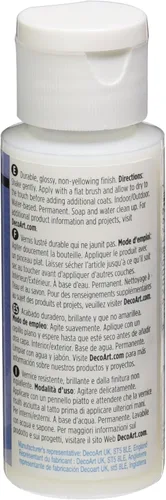 Vista 2 de DecoArt DS19-3 Americana DuraClear Barnices de 2 onzas, brillo Azul brillante