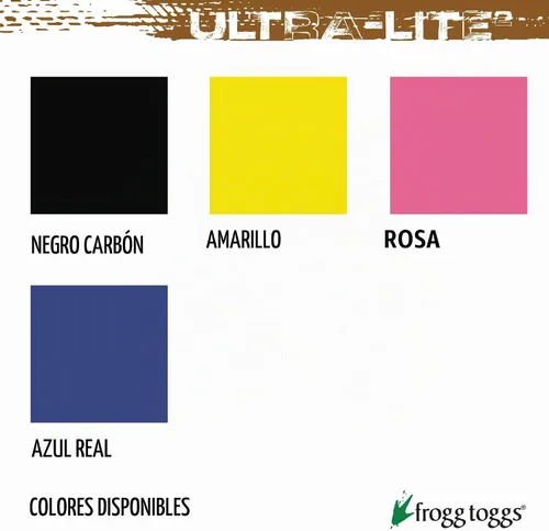 Vista 8 de FROGG TOGGS Traje de lluvia transpirable impermeable Ultra-Lite2 de 2 capas para jóvenes Azul