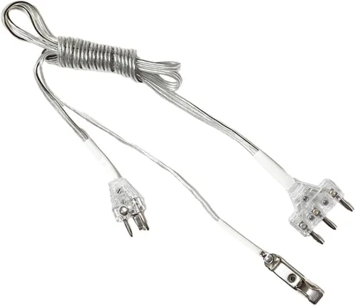 Vista 6 de kowaku Alambre de cuerpo de esgrima Alambre del cuerpo Alambre simple de usar Línea completa Pin Plug Esgrima Alambre de mano Alambre conductor