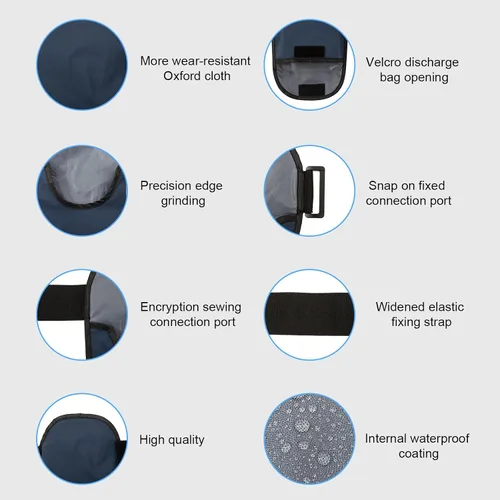 Vista 3 de Fundas de bolsa de ostomía impermeable para ducha, ajustable, universal, para colostomía, ileostomía, cinturón de apoyo, suministros de ostomía