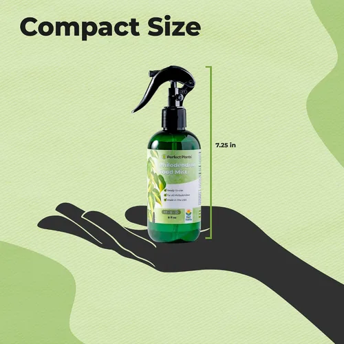 Vista 4 de Perfect Plants - Niebla foliar de filodendro lista para usar Alimento vegetal de interior para el crecimiento del follaje Mezcla equilibrada