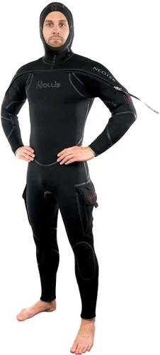 Vista 2 de Hollis Traje de buceo NeoTek para hombre de 8/7/0.236 in Semidry