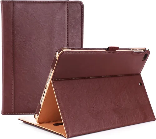 Vista 9 de ProCase - Funda para iPad de 9.7 pulgadas (24,6 cm) iPad 6ª/5ª generación 2018 2017/iPad Air 2/Air 1, funda de cuero premium con protección
