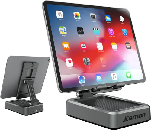 Vista 13 de JTEMAN Soporte para teléfono celular con altavoz Bluetooth, regalos