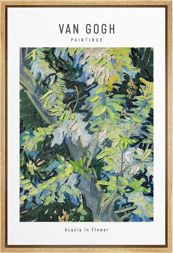 Vista 43 de SIGNWIN Lienzo enmarcado para pared, diseño de Vincent Van Gogh, un par de amantes, naturaleza, ilustraciones de área silvestre, bellas artes
