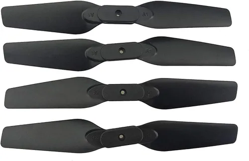 Vista 5 de 16 PCS Hélice negra para E58 S168 JY019 plegable Quadcopter Drone