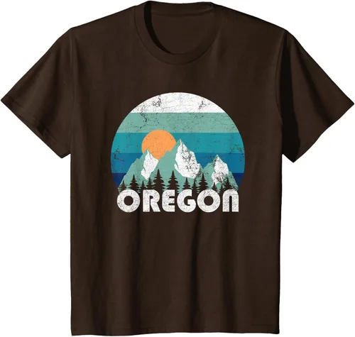 Vista 37 de Oregon State Retro Vintage Camiseta