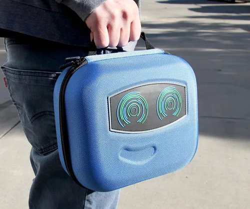 Vista 8 de CASEMATIX Funda de robot compatible con 4 Ninja Bots Battle Bots y accesorios de juguetes ninja, solo incluye funda