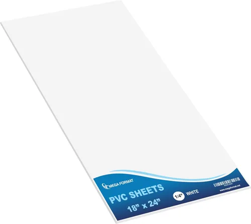 Vista 84 de Mega Format Hojas de plástico de PVC expandido – Hoja negra rígida de 5 x 7 pulgadas para manualidades, señalización y exhibiciones – Sintra Negro