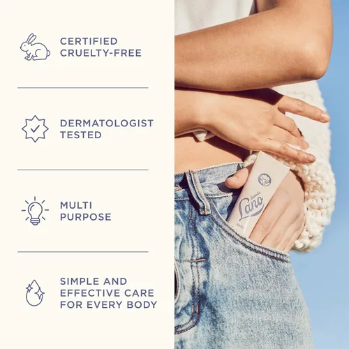 Vista 7 de Crema de manos Lanolips - Loción de lanolina con aceite de coco, manteca de karité y vitamina E - Crema para cutículas y manos para manos secas
