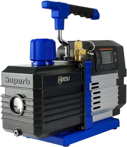 Vista 11 de Hiatsu Bomba de vacío de 4 CFM para sistema de aire acondicionado - Bomba de vacío HVAC - Bomba de vacío de aire acondicionado automotriz de 1/4 HP