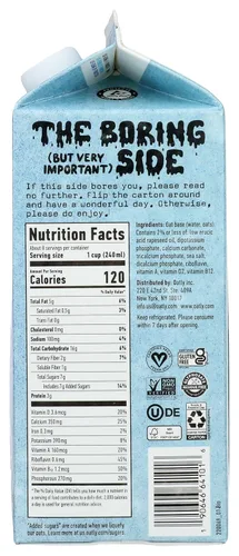 Vista 7 de Oatly - Leche de avena original, 64 onzas A base de plantas hecha de avena, alternativa a la leche, vegano, sin OMG, sin gluten, kosher