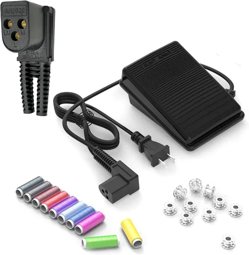 Vista 6 de Controlador de pedal para máquina de coser Brother Babaylock FC-322 XC8816-021, garantizado para adaptarse a Brother CS6000i CS7000i CS5055prw