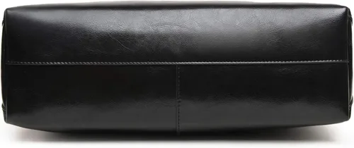 Vista 4 de Covelin cartera grande de cuero genuino, para mujer
