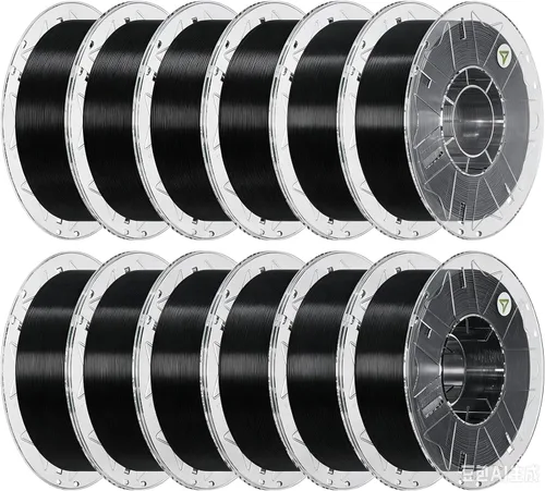 Vista 14 de Creality Hyper PLA Filamento 1.75mm, filamento RFID para impresora 3D PLA de alta velocidad 30-600mm/s, 1kg(2.2lbs)/carrete Filamento compatible