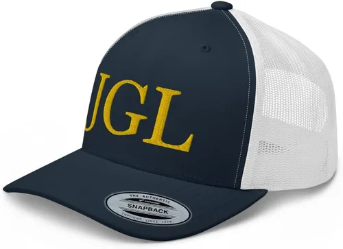 Vista 8 de JGL Gorra de camionero bordada dorada Chapo Guzman Chapito 701 Snapback Sombrero ajustable Gorra JGL Negro