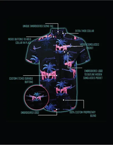 Vista 2 de Hawaiian Tropics - Camisa amarilla - L