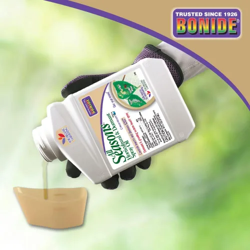 Vista 4 de Bonide All Seasons Aceite en Spray Hortícola y Latente, Concentrado de 16 oz, Prevención de Enfermedades y Eliminador de Insectos para Jardinería