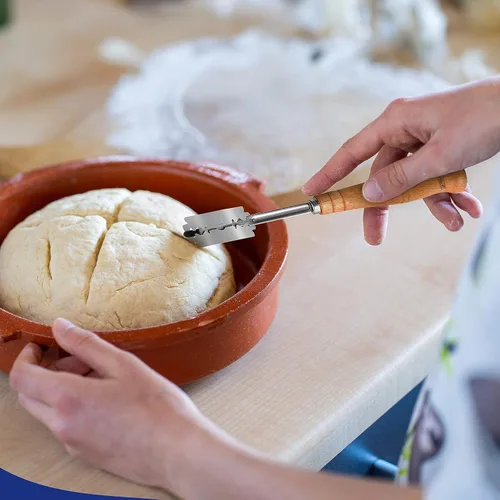 Vista 7 de Orblue Cuchillo de puntuación de pan, herramienta de puntuación de masa coja para masa madre artesanal, herramienta de pan cojo, suministros