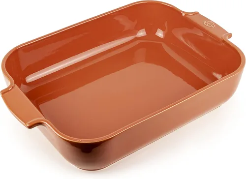 Vista 5 de Peugeot - Appolia Plato rectangular para horno - Panadero de cerámica con asas - Azul, 8 x 6 x 2 pulgadas