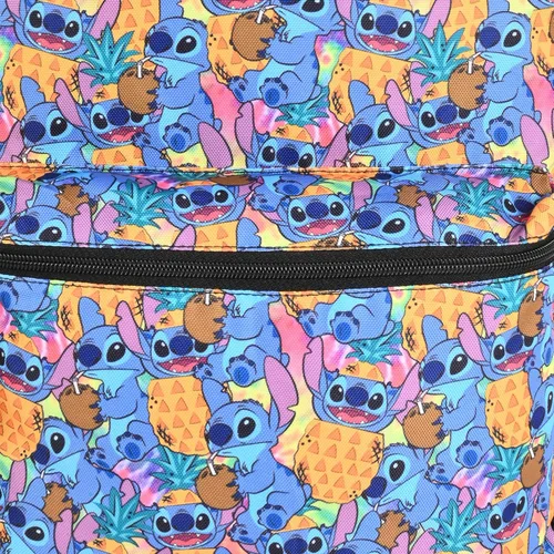 Vista 8 de Disney Mochila Lilo and Stitch Niñas Niños Adolescentes y Adultos Producto oficial Azul claro talla única Mochilas tradicionales