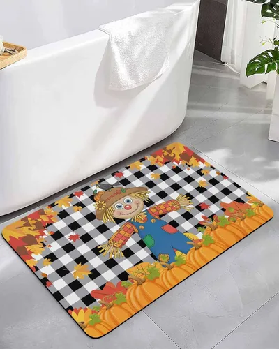 Vista 9 de Tapete de baño con rama dorada para bañera, antideslizante, de secado rápido y absorbente, tierra de diatomeas, cocina, ducha, fregadero, lavable