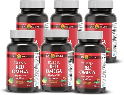 Vista 10 de NANOWELL Aceite de pescado Omega-3 rojo 1714 mg Omega 3 Suplemento