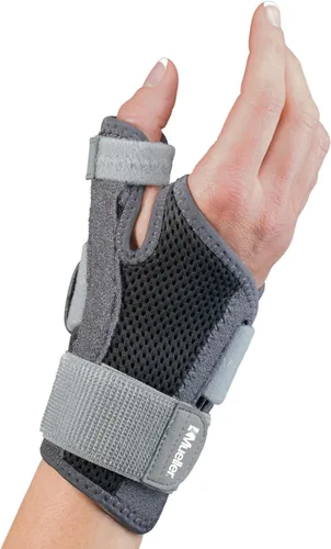 Vista 9 de MUELLER Sports Medicine - Estabilizador de Pulgar Ajustable, Férula Spica, Soporte para Alivio del Dolor de Pulgar para Hombres y Mujeres, Ideal