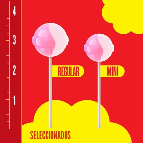 Vista 6 de Chupa Chups Paletas Candy, 40 ventosas de caramelo para niños, helado de cremosa, 2 sabores cremosos surtidos, para regalos, fiestas, oficina, 40