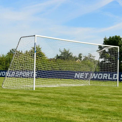 Vista 19 de Porterías de fútbol de aluminio FORZA [11 tamaños] Postes de portería de fútbol profesional *Las redes de portería utilizadas por los clubes