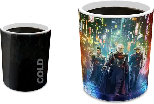 Vista 26 de Morphing Mugs Star Wars - The Book of Boba Fett - Un nuevo comienzo - Una taza sensible al calor de 16 onzas - Imagen completa revelada cuando se