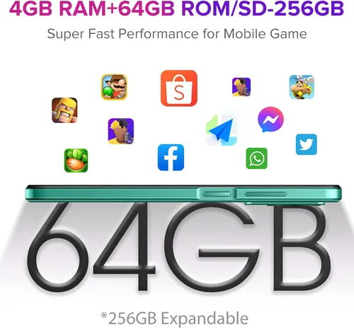 Vista 3 de Ulefone Teléfono Note 20 Pro desbloqueado, 8GB+128GB, 8-Core, pantalla de 6.75 pulgadas 90Hz, Android 14, cámara AI de 50MP, batería de 6000mAh, 4G