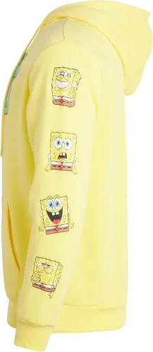 Vista 5 de Nickelodeon Mens SpongeBob and Patrick Fleece Sweatshirt Men and Womens Unisex Pullover Hoodie (Size S-XL)
