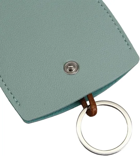 Vista 5 de Pull Out Key Case, Creative Pull-Out Cute Large-Capacity Car Key Case, Stylish PU Leather Key Wallets