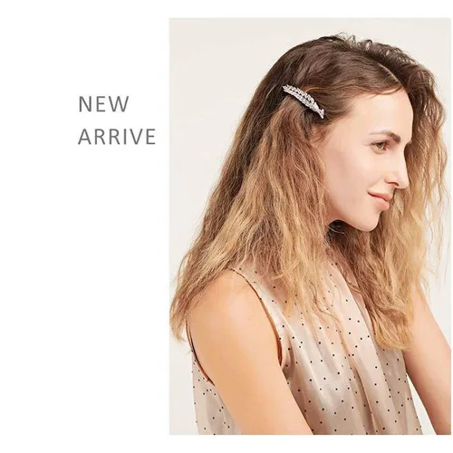 Vista 5 de Pasadores pequeños para el cabello, horquilla de cristal para el cabello, abrazadera superior, accesorios para el cabello para niñas y mujeres