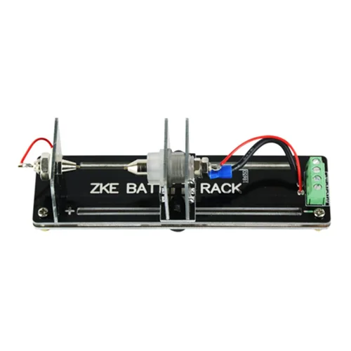 Vista 2 de Versátil soporte de prueba de capacidad de resistencia de batería de 4 cables para baterías AAA AA 21700 26650 18650 AA A+/A; V +/V- Interfaces
