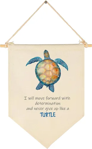 Vista 9 de Decoración de animales marinos, letrero de bandera del océano, regalo para bebés, niños y niñas, banderines para decoración de pared, regalo