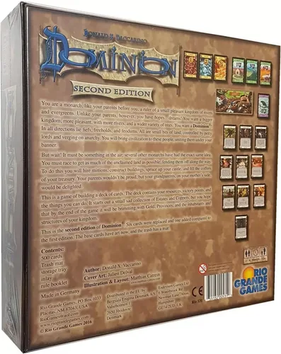 Vista 2 de Dominio: 2da edición, juego de mesa