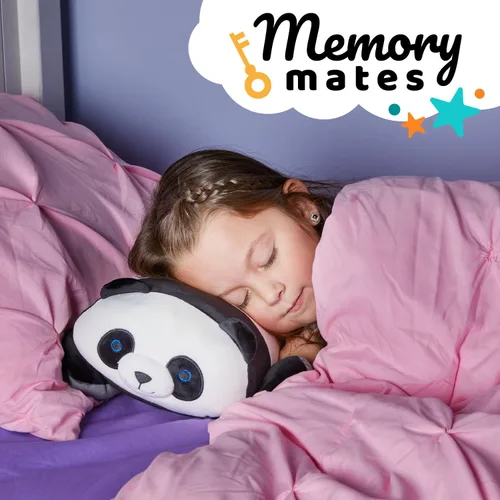 Vista 6 de MEMORY MATES Booski the Panda - Almohada de espuma viscoelástica de 15 pulgadas
