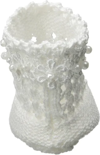 Vista 3 de Jefferies Socks Botín Daisy Pearl para bebé niña bebé