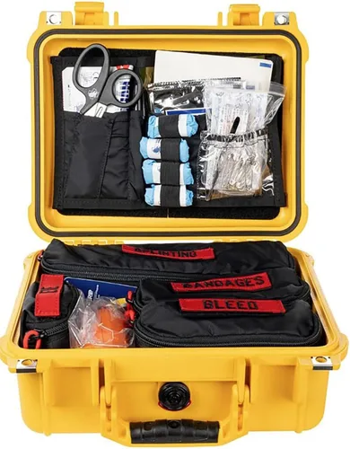 Vista 6 de North American Rescue Kit de primeros auxilios para trauma con torniquete