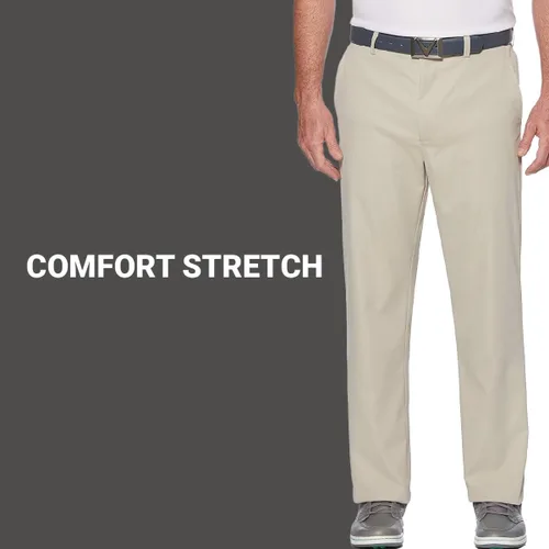 Vista 3 de Callaway Pantalones de golf elásticos Pro Spin 3.0 para hombre con cintura activa (disponible para tallas grandes y altas)