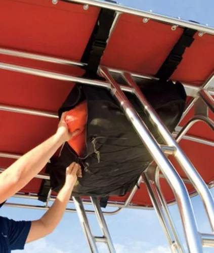 Vista 3 de T-BAG, T Top Bag, capacidad para 4 PFD