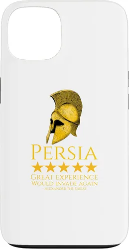 Vista 7 de iPhone 16 Alexander The Great - Persia - Ancient Greek History Meme Case